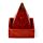 Brucia Incenso per Coni in Legno di Mango - Piramide con Buddha Thailandese