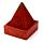 Brucia Incenso per Coni in Legno di Mango - Piramide con Buddha Thailandese
