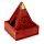 Brucia Incenso per Coni in Legno di Mango - Piramide con Buddha Thailandese