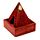Brucia Incenso per Coni in Legno di Mango - Piramide con Buddha Cinese