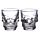 Set di 2 Bicchierini Shot (60ml) - Teschio