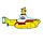 Puzzle Sagomato 130pz - The Beatles - Yellow Submarine