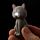 Portachiavi con LED e Suono - Gatto