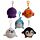 Portachiavi Squishy in Peluche - Animali Marini