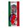 Portachiavi in PVC - Fiat 500 - Rosso