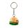 Portachiavi 3D in PVC - Hammy l'Hamburger - Foodiemals