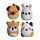 Portachiavi in Peluche - Animali Domestici - Animali Dolci - Squidglys