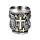 Bicchiere Decorativo da Shot - Cavaliere Medievale con Scudo