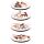 Set di 4 Sottobicchieri in Sughero - Cani - Barks Dog