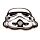 Set di 4 Sottobicchieri in Sughero - L'Originale Stormtrooper