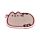 Set di 4 Sottobicchieri in Sughero - Pusheen il Gatto