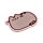 Set di 4 Sottobicchieri in Sughero - Pusheen il Gatto
