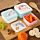 Set di 3 Contenitori per Alimenti S/M/L - Unicorno - Arcobaleno Incantato