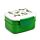 Porta Pranzo Bento con Posate e Chiusura a Clip - Creeper e TNT - Minecraft