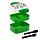 Porta Pranzo Bento con Posate e Chiusura a Clip - Creeper e TNT - Minecraft