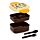 Porta Pranzo Bento con Posate e Chiusura a Clip - Pirati - Jolly Rogers