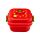 Porta Pranzo Bento con Chiusura a Clip - Elidi la Fragola - Foodiemals