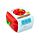 Porta Pranzo Bento con Chiusura a Clip - Elidi la Fragola - Foodiemals
