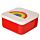 Set di 3 Contenitori per Alimenti S/M/L - Arcobaleno