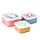 Set di 3 Contenitori per Alimenti S/M/L - Magia dell'Unicorno