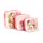 Set di 3 Contenitori per Alimenti M/L/XL - Rosa Floreale - Julie Dodsworth