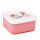 Set di 3 Contenitori per Alimenti M/L/XL - Rosa Floreale - Julie Dodsworth
