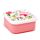 Set di 3 Contenitori per Alimenti M/L/XL - Rosa Floreale - Julie Dodsworth
