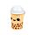 Tazza in Ceramica a Forma di Boba, il Bubble Tea - Foodiemals