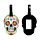 Etichetta per Bagagli in PVC - Teschio Messicano - Day of the Dead