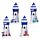 Magnete Stampato in 3D - Lungomare - Faro Blu