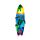 Magnete Stampato in 3D - Lungomare - Forma Surf con Animali Marini Tropicali