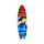 Magnete Stampato in 3D - Lungomare - Forma Surf con Animali Marini Tropicali