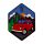 Magnete in PVC - Fiat 500 - Montagne