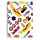 Quaderno A5 a Righe in Carta Riciclata - Yellow Submarine, Beatles - Bianco