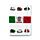 Quaderno A5 a Righe in Carta Riciclata - Fiat 500 Retro