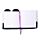 Quaderno con Copertina in Peluche - Panda - Animali Dolci - Fluffies