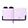 Quaderno con Copertina in Peluche - Panda - Animali Dolci - Fluffies