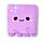 Quaderno con Copertina in Peluche - Polpo - Animali Dolci