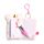 Mini Notepad A7 in Peluche e Penna Multicolore (4 Colori) - Unicorno Magico
