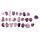Sacchettini con 25 Pietre Runiche assortite