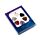 Pendente a Forma di Cuore con 6 Gemme Intercambiabili