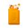 Specchietto da Borsa in Finta Pelle, con Custodia - Zucca