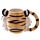 Tazza in Ceramica a Forma di Testa di Tigre