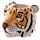 Tazza in Ceramica a Forma di Testa di Tigre