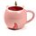 Tazza in Ceramica a Forma di Unicorno - Rosa - Arcobaleno Incantato