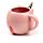 Tazza in Ceramica a Forma di Unicorno - Rosa - Arcobaleno Incantato