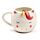 Tazza in Ceramica a Forma di Unicorno - Bianca - Arcobaleno Incantato