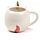 Tazza in Ceramica a Forma di Unicorno - Arcobaleno Incantato