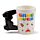 Tazza in Ceramica con Manico a Forma di Controller - Game Over Pixellato