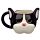 Tazza in Ceramica a Forma di Testa di Cane Bulldog Francese - Dog Squad